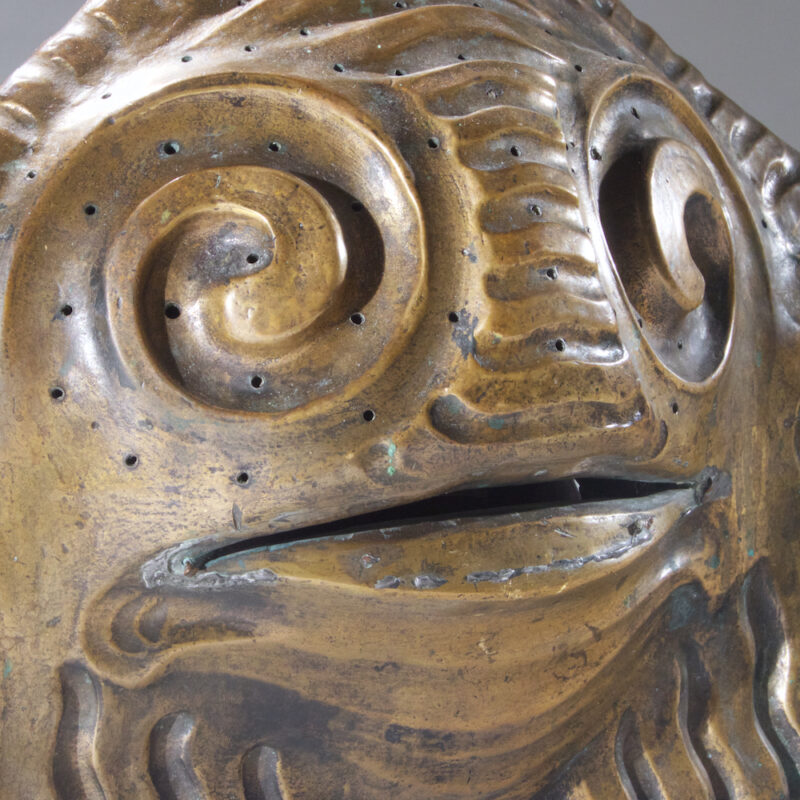 Art Deco Fish Head Fountain