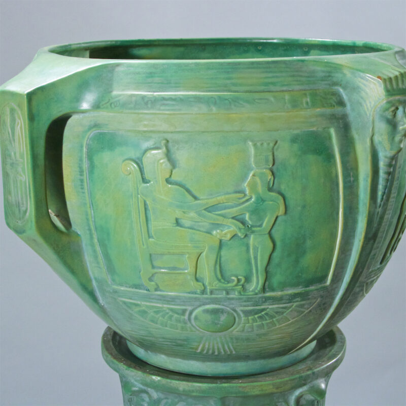 Art Deco Egyptian Revival Jardinere