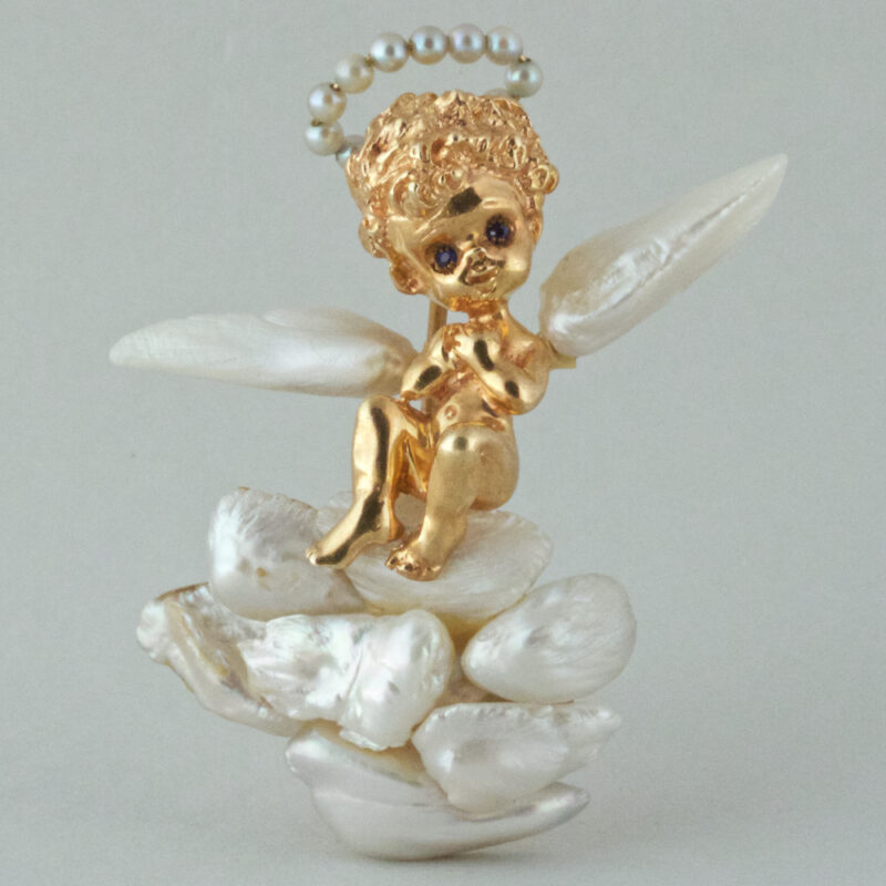 William Ruser Child Brooch