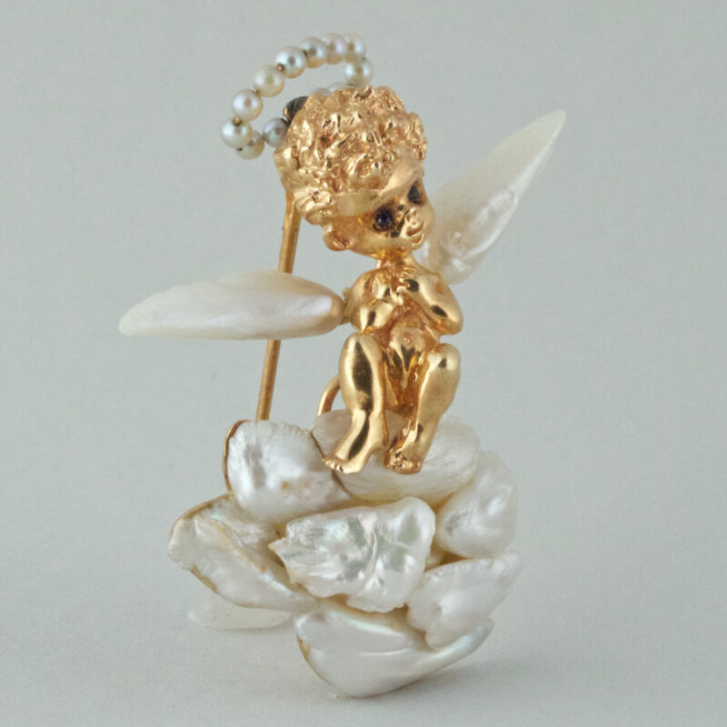 William Ruser Child Brooch
