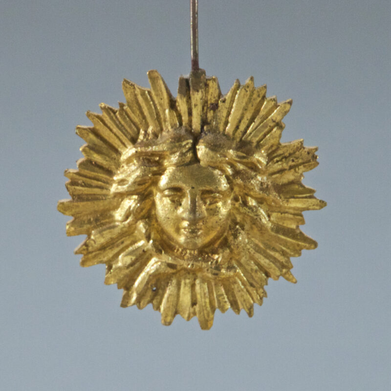 Louis XVI Style Gilt Bronze Mantel Clock