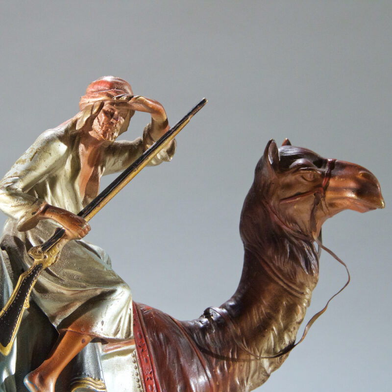 Austrian Bronze of Arab on Camel