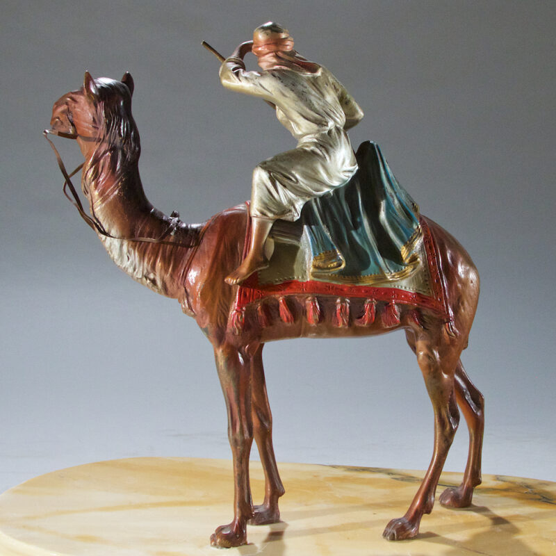 Austrian Bronze of Arab on Camel
