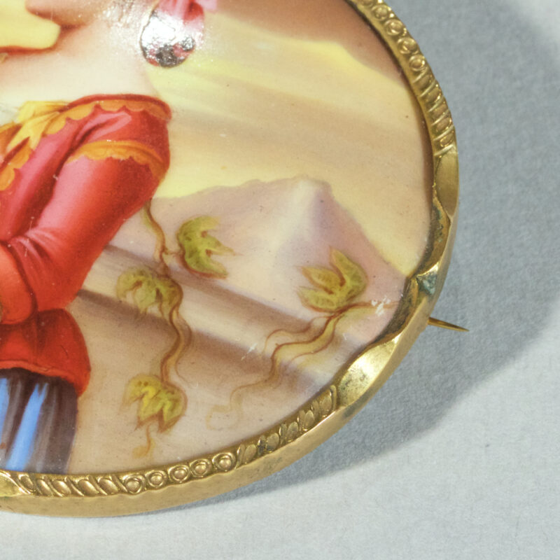 "Grand Tour" Italian Brooch