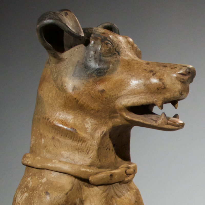 Pair of Terracotta Dogs