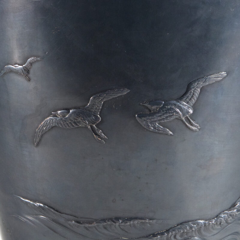 Japanese Mix Metal Vase