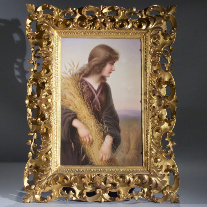 K.P.M. Porcelain Plaque
