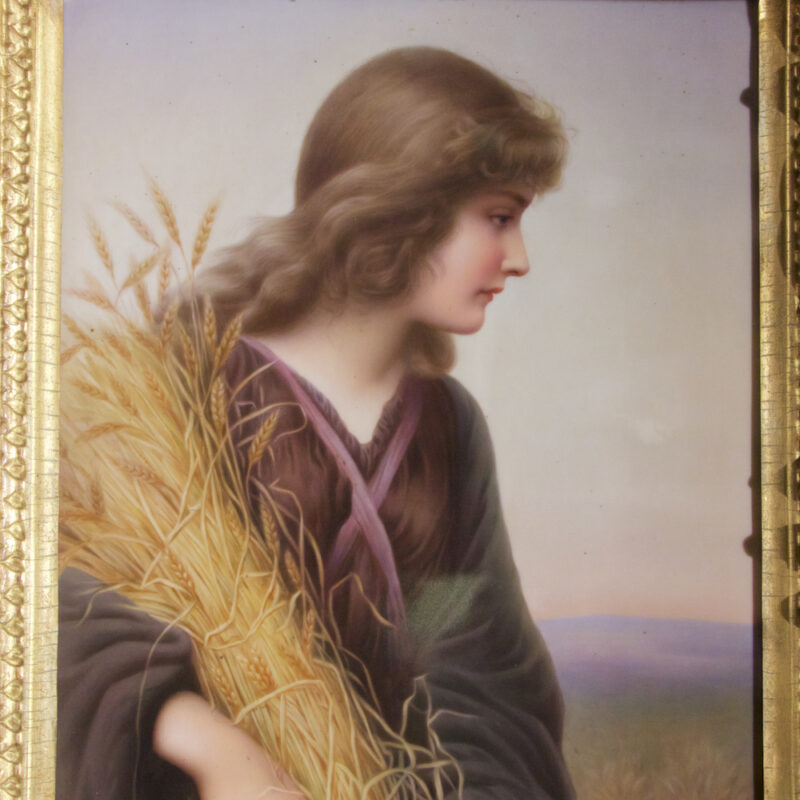 K.P.M. Porcelain Plaque