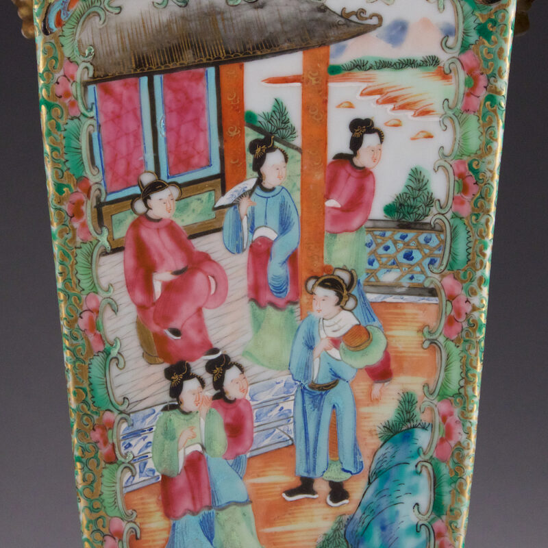 Pair of Chinese Porcelain Lamps