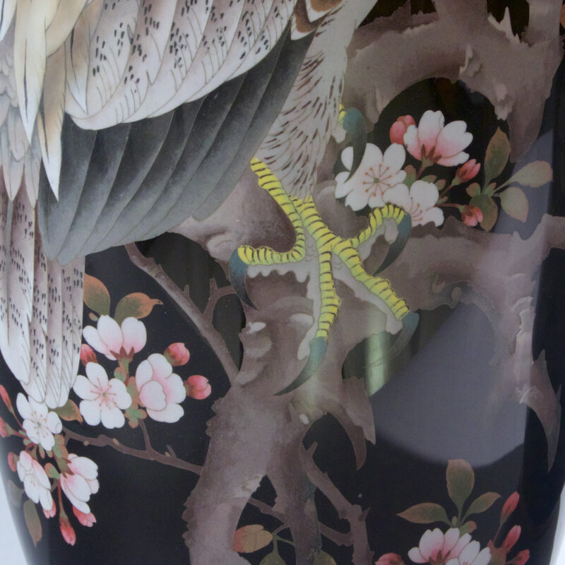 Pair of Very Large Japanese Vases