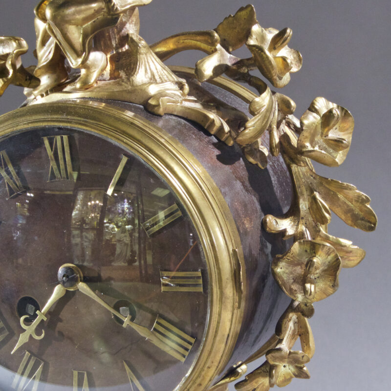 French 19th Century Louis XVI Style Bronze Elephant Clock