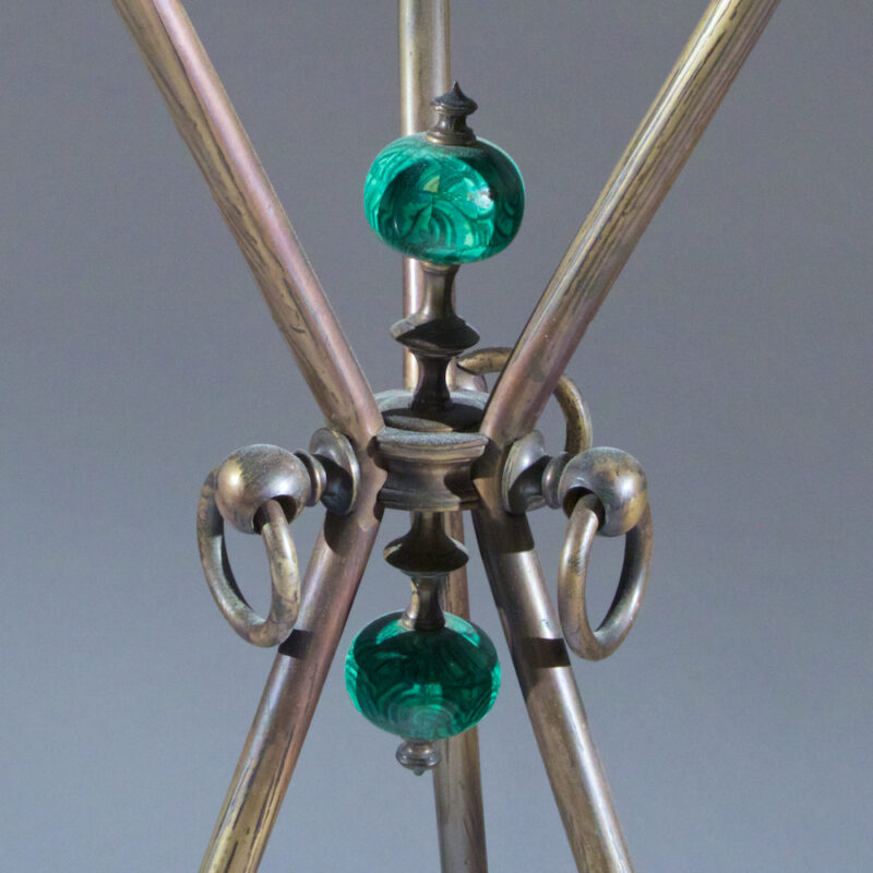 19th Century Russian Bronze and Malachite Table