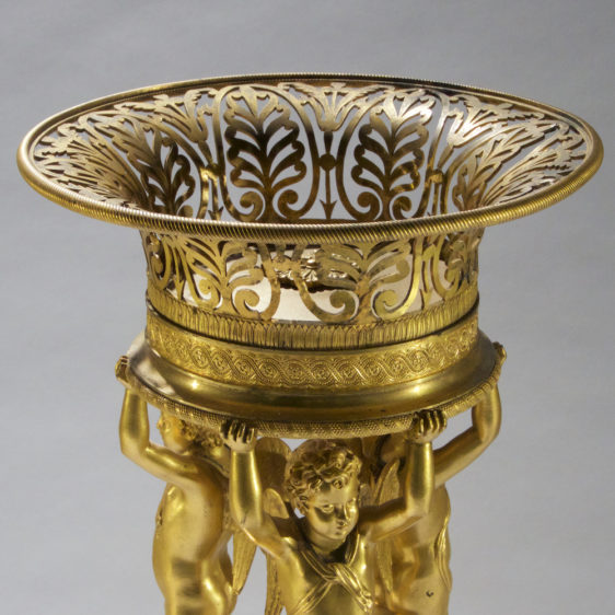 Fine Quality Empire Figural Centerpiece Attributed to Pierre-Philippe Thomire