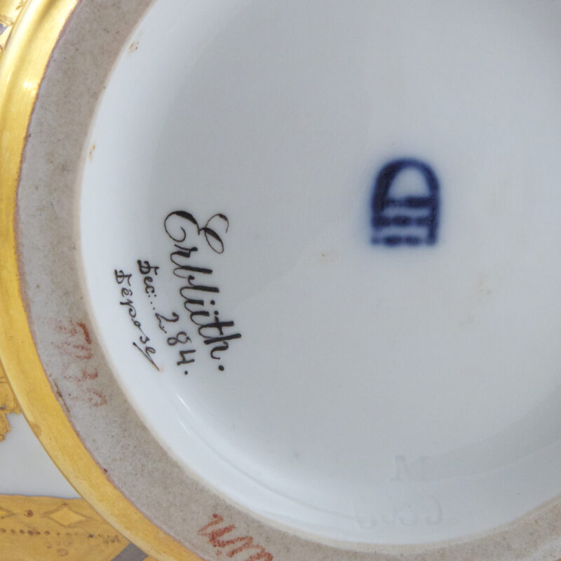 A Fine Royal Vienna Style Porcelain Portrait Vase