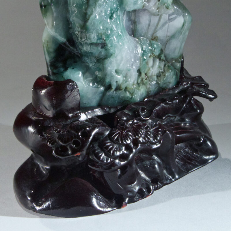 Jadeite Cranes Amidst Pines