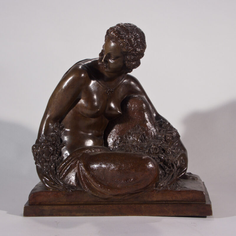 Art Nouveau Bronze Sculpture