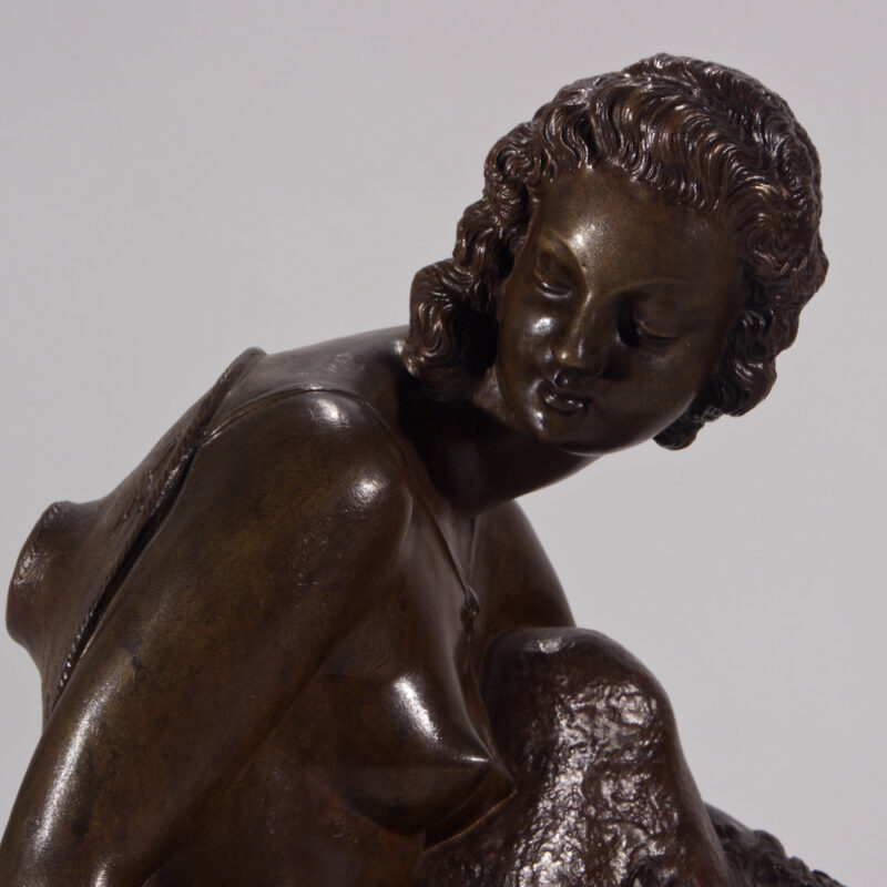 Art Nouveau Bronze Sculpture