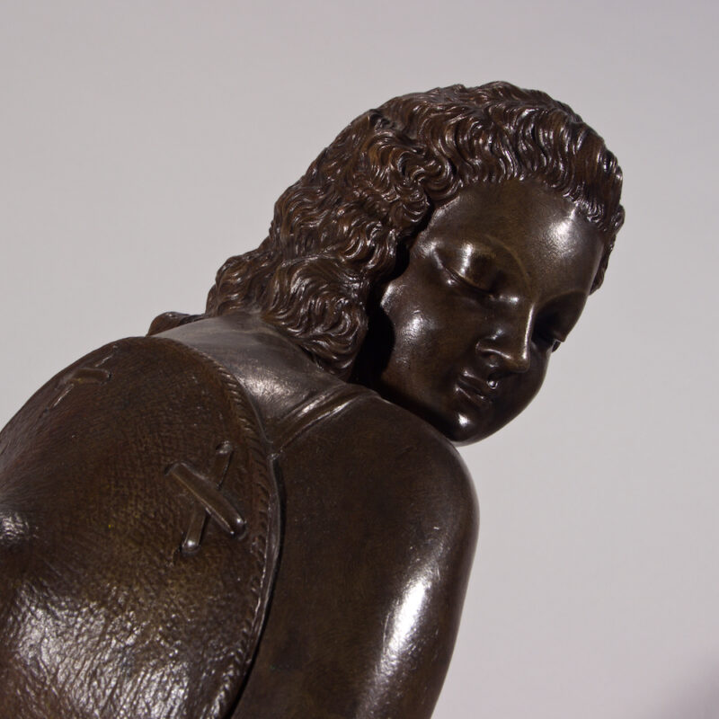 Art Nouveau Bronze Sculpture