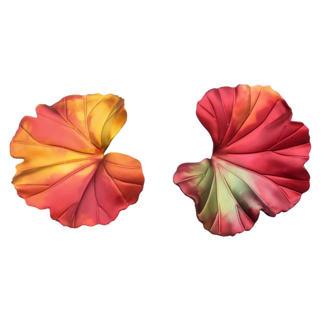 Bright Orange JAR Geranium Jewelry