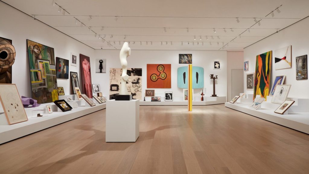 Gallery Exhibit of Art on Shapes: Amy Sillman, The Shape of Shape