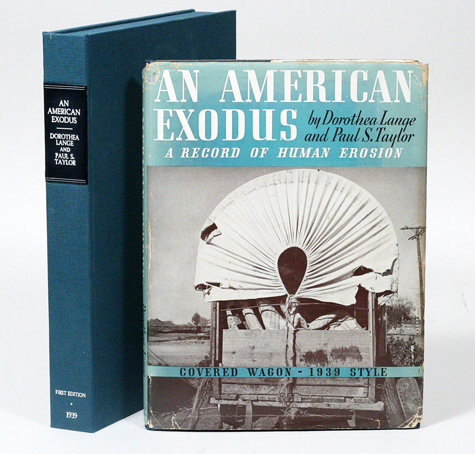 1939 Wagon: Cover of An American Exodus: A Record of Human Erosion | DOROTHEA LANGE, PAUL TAYLOR | First edition