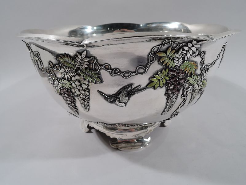 Japanese Silver Bowl - at Nelson & Nelson Antiques